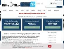 Tablet Screenshot of bittesko.dk